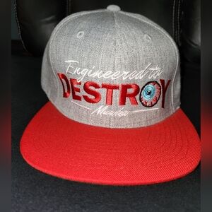 Mishka MNWKA x STARTER x  ENGINEERED TO DESTROY SNAPBACK *RARE*